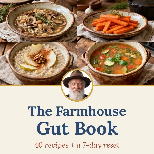 The Farmhouse Gut Book cover